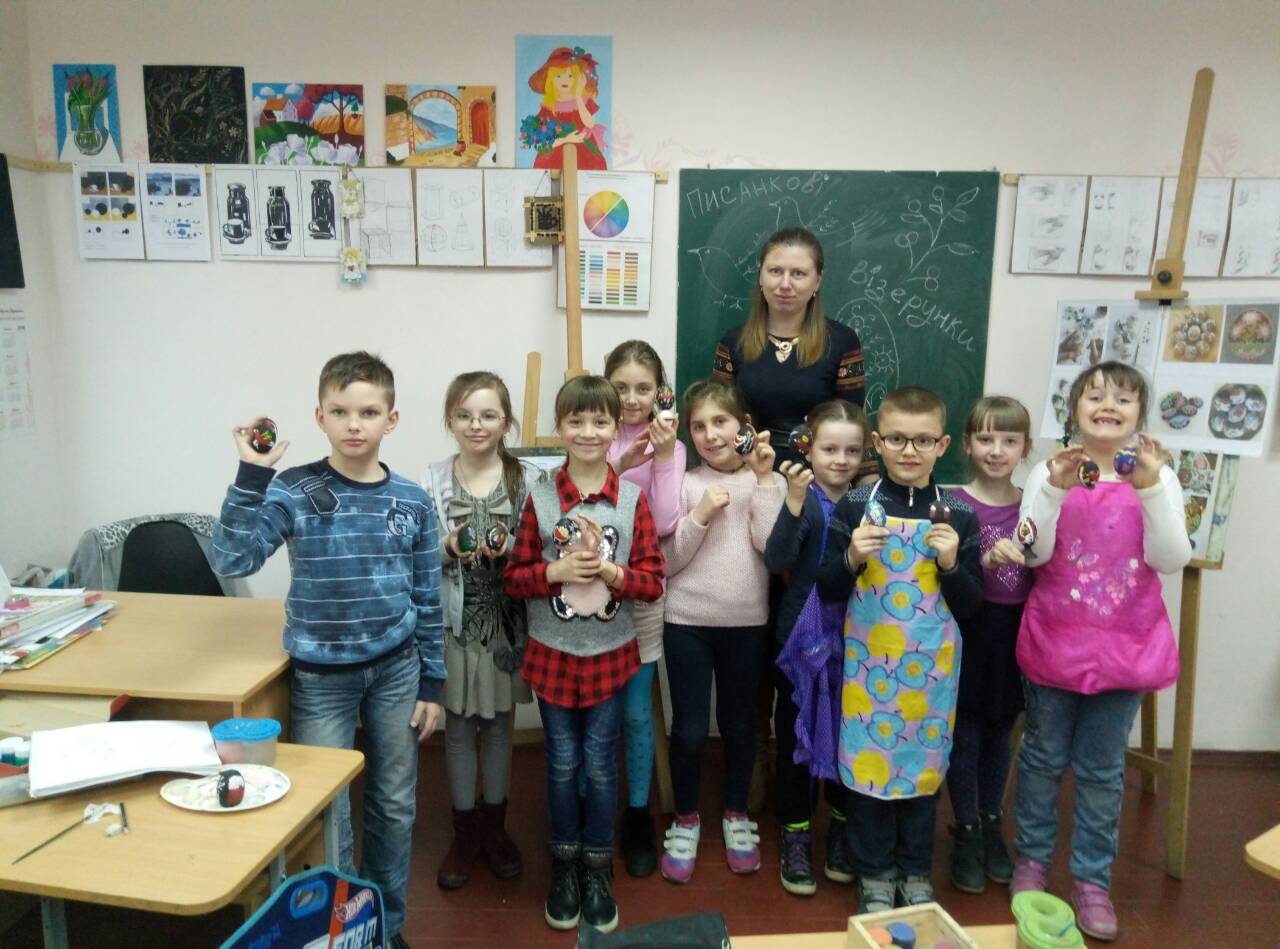 Великодній майстер-клас «Писанкові візерунки»